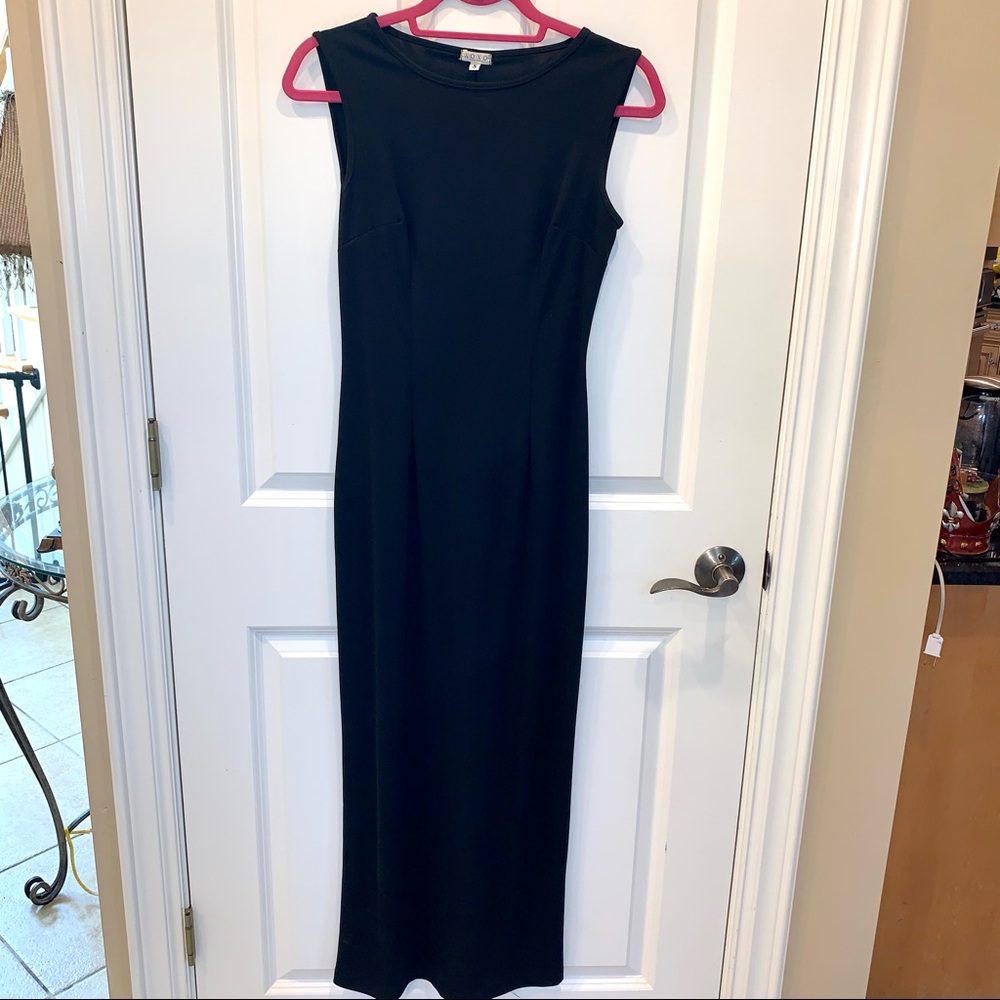Women’s SZ S XOXO Classic Sexy Long Black  Dress